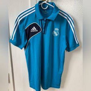 Real Madrid Adidas travel polo